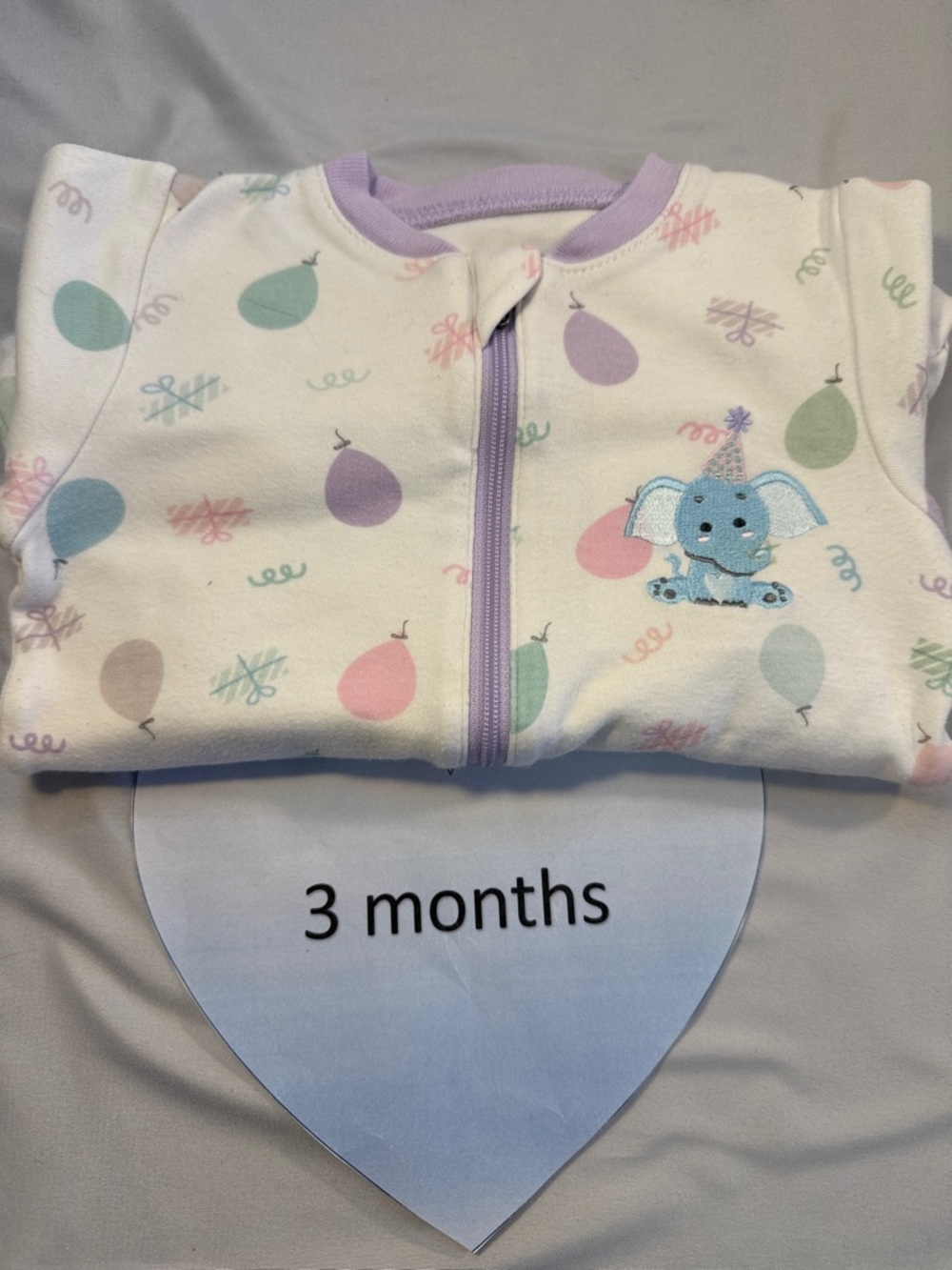 Tuffy- LIKE NEW birthday Elephant sleeper